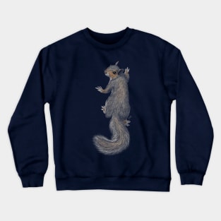 Gray Squirrel Crewneck Sweatshirt